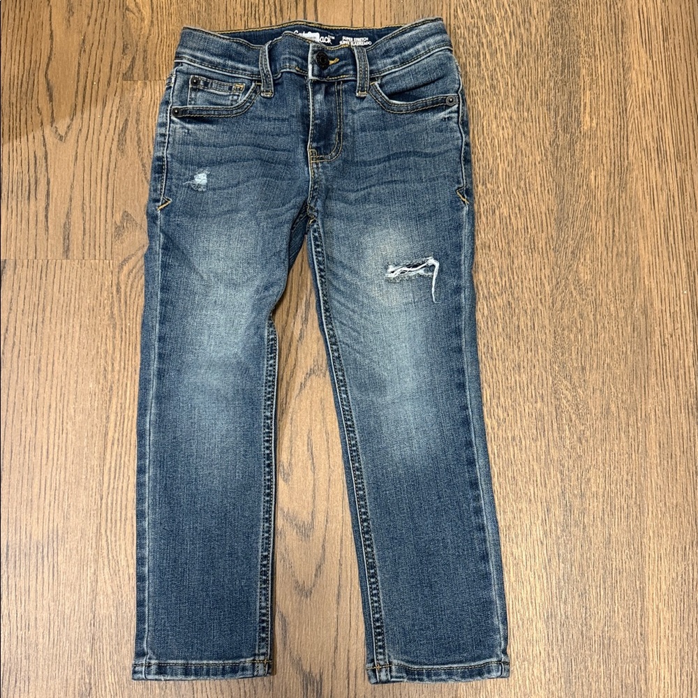 Cat & Jack Distressed Blue Jeans for boys - size 5